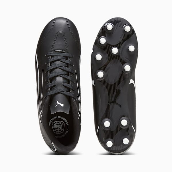 Tacos de fútbol adolescentes VITORIA FG/AG, PUMA Black-PUMA White, large-MEX