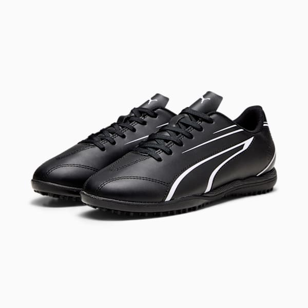 Tacos de fútbol Adolescente VITORIA TT, PUMA Black-PUMA White, large-MEX