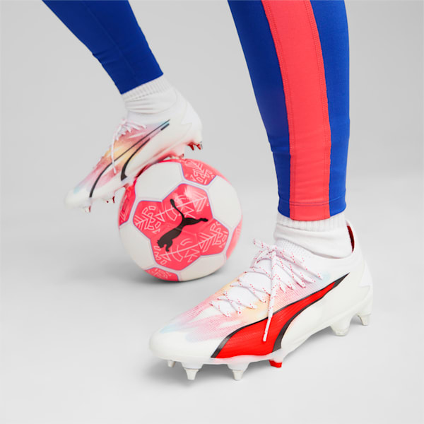 Botín  ULTRA ULTIMATE MxSG, PUMA White-PUMA Black-Fire Orchid, large-ARG