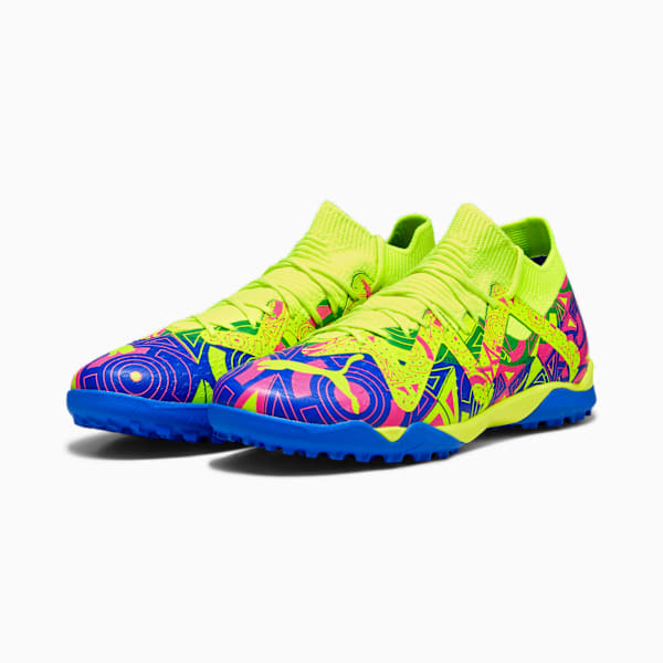 Tacos de futbol FUTURE MATCH ENERGY TT, Ultra Blue-Yellow Alert-Luminous Pink, large-MEX