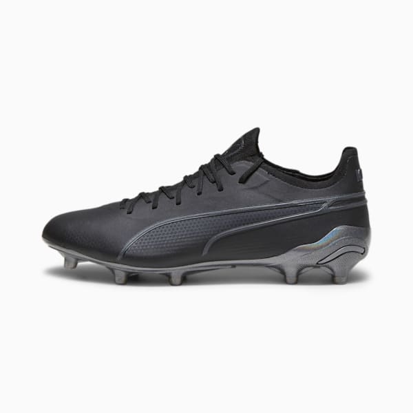 Botines de fútbol Puma KING ULTIMATE FG/AG, PUMA Black-Asphalt, large-ARG