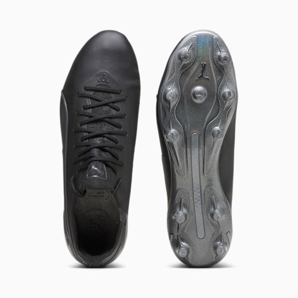 Botines de fútbol Puma KING ULTIMATE FG/AG, PUMA Black-Asphalt, large-ARG
