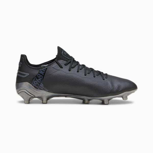Botines de fútbol Puma KING ULTIMATE FG/AG, PUMA Black-Asphalt, large-ARG