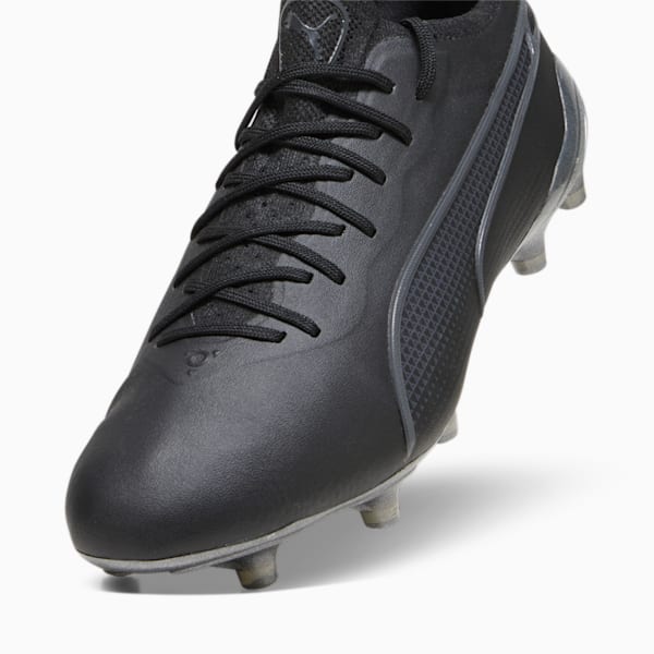 Botines de fútbol Puma KING ULTIMATE FG/AG, PUMA Black-Asphalt, large-ARG