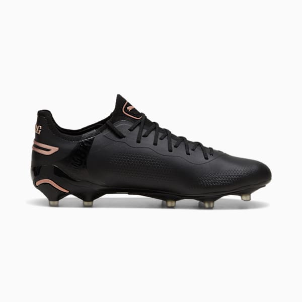 KING ULTIMATE FG/AG Football Boots Unisex, PUMA Black-Copper Rose, large-ZAF