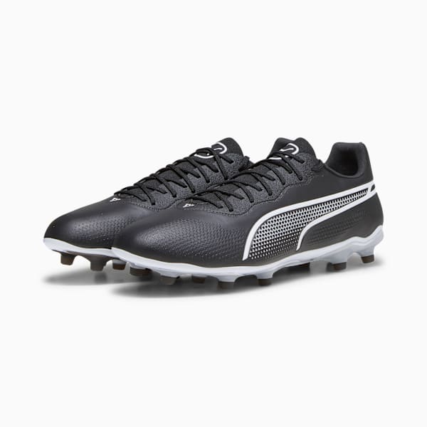 Tacos de fútbol KING PRO FG/AG, PUMA Black-PUMA White, large-MEX