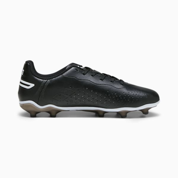 Botines de fútbol Puma KING MATCH FG/AG para niños, PUMA Black-PUMA White, large-ARG