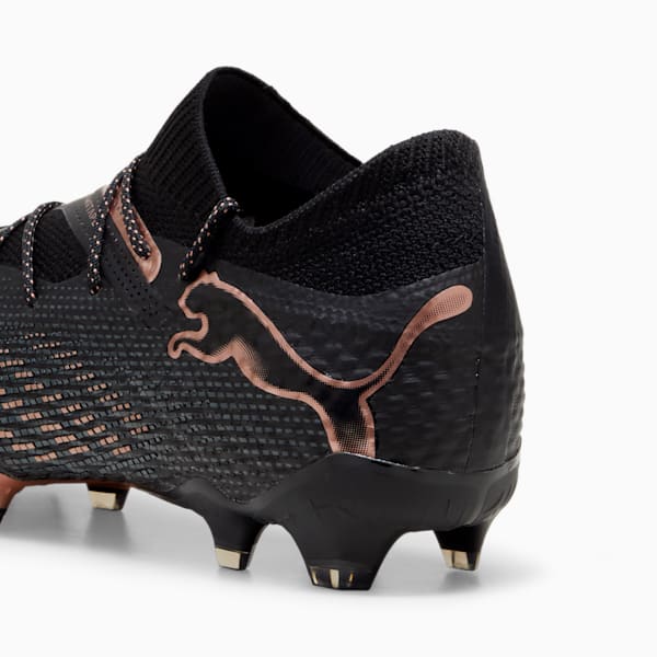 FUTURE 7 ULTIMATE FG/AG Football Boots, PUMA Black-Copper Rose, large-ZAF