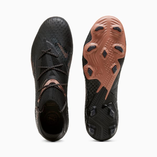 FUTURE 7 ULTIMATE FG/AG Football Boots, PUMA Black-Copper Rose, large-ZAF