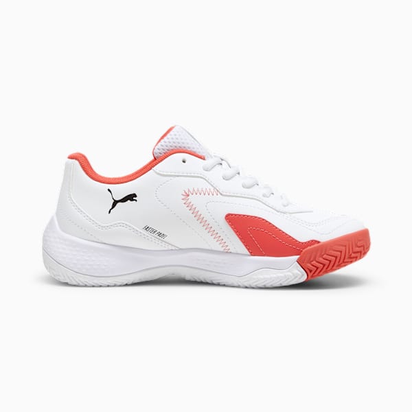 Tenis de pádel juvenil NOVA Smash, PUMA White-PUMA Black-Active Red, large-MEX