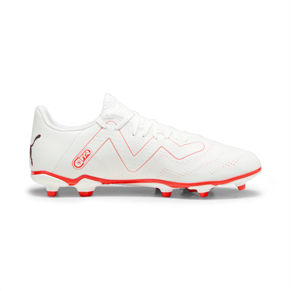 Botín FUTURE PLAY FG/AG ADP, PUMA White-Fire Orchid, large-ARG