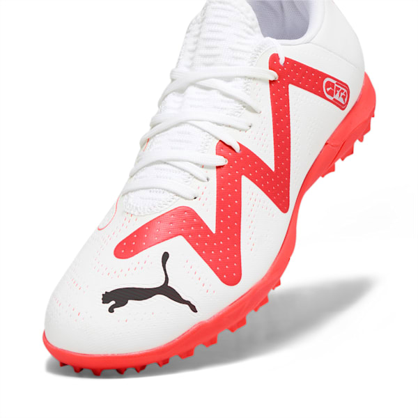 Botín  FUTURE PLAY TT ADP, PUMA White-Fire Orchid, large-ARG