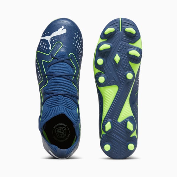 Botines FUTURE MATCH FG/AG para jóvenes ADP, Persian Blue-PUMA White-Pro Green, large-ARG