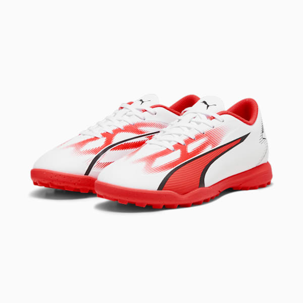 Botines  ULTRA PLAY TT para jóvenes ADP, PUMA White-PUMA Black-Fire Orchid, large-ARG