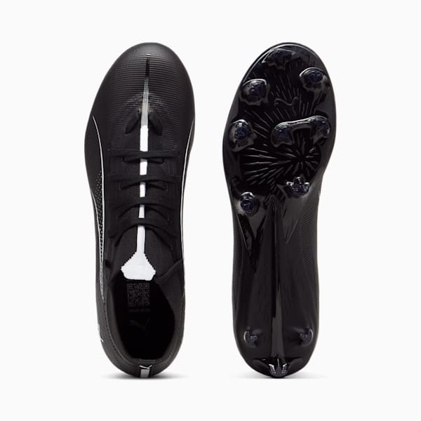ULTRA 5 MATCH+ FG/AG Football Boots, PUMA Black-PUMA White, large-ZAF