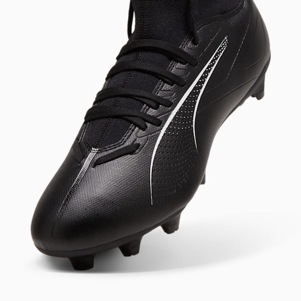 ULTRA 5 PLAY+ FG/AG Football Boots, PUMA Black-PUMA White, large-ZAF