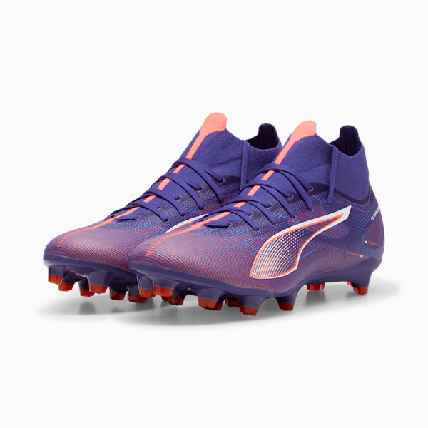 ULTRA 5 MATCH+ FG/AG Football Boots Women, Lapis Lazuli-PUMA White-Sunset Glow, large-ZAF