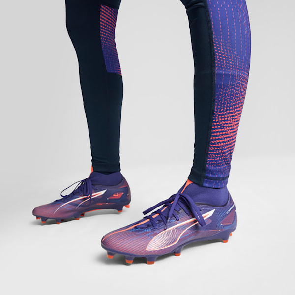 ULTRA 5 MATCH+ FG/AG Football Boots Women, Lapis Lazuli-PUMA White-Sunset Glow, large-ZAF