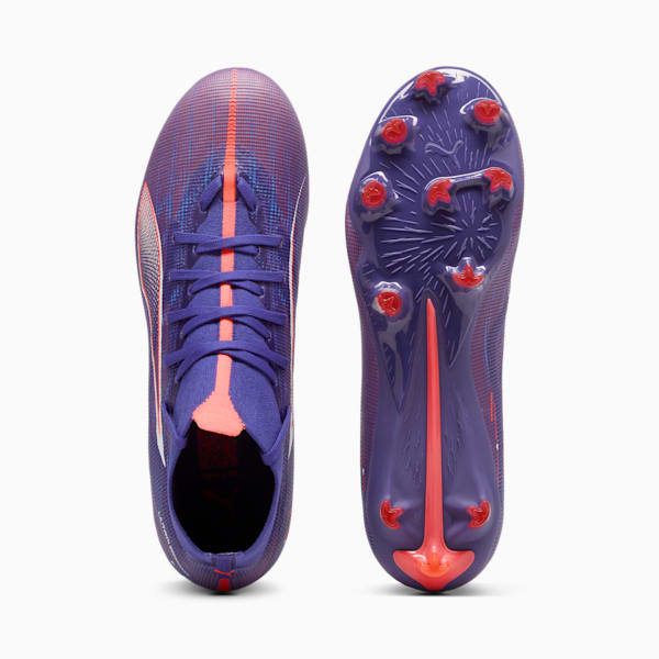 ULTRA 5 MATCH+ FG/AG Football Boots Women, Lapis Lazuli-PUMA White-Sunset Glow, large-ZAF