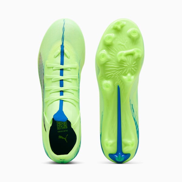 ULTRA 5 MATCH+ FG/AG Football Boots Women, Fizzy Apple-PUMA White-Bluemazing, large-ZAF