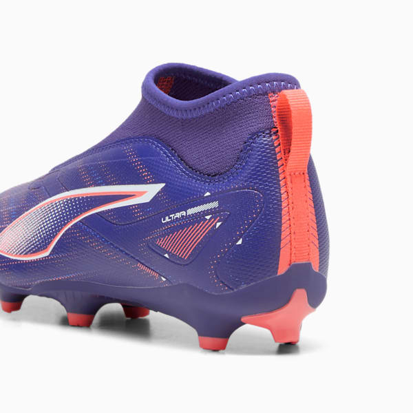 Tacos de fútbol adolescentes ULTRA 5 MATCH+ FG/AG, Lapis Lazuli-PUMA White-Sunset Glow, large-MEX