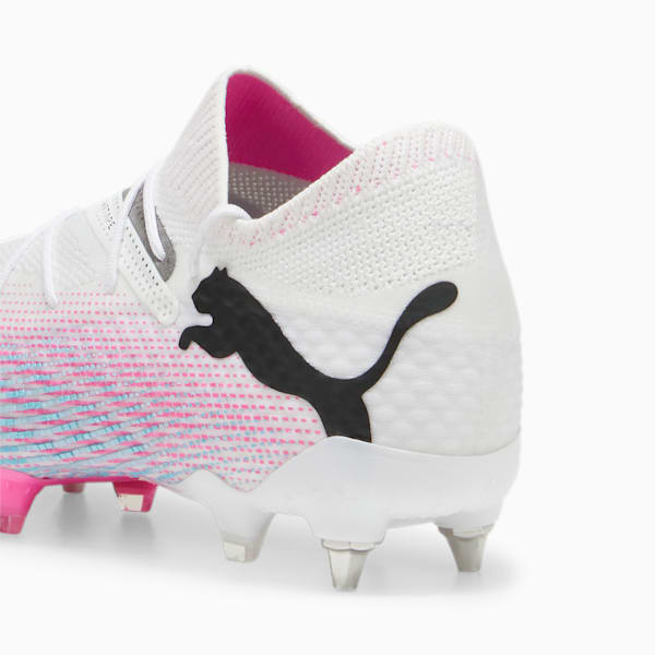 Botines de fútbol FUTURE 7 ULTIMATE MxSG, PUMA White-PUMA Black-Poison Pink, large-ARG