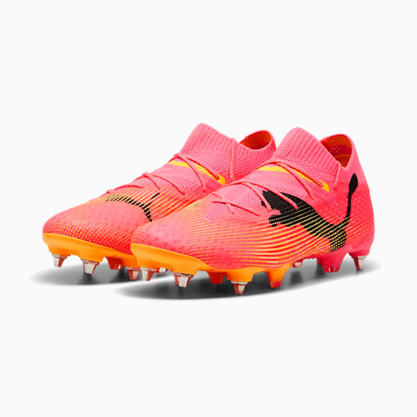 Botines de fútbol FUTURE 7 ULTIMATE MxSG, Sunset Glow-PUMA Black-Sun Stream, large-ARG