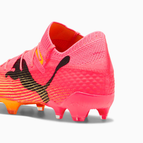 FUTURE 7 ULTIMATE FG/AG Women's Football Boots, Sunset Glow-PUMA Black-Sun Stream, large-ZAF