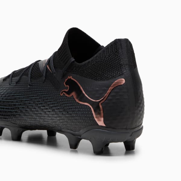 FUTURE 7 PRO FG/AG Football Boots, PUMA Black-Copper Rose, large-ZAF