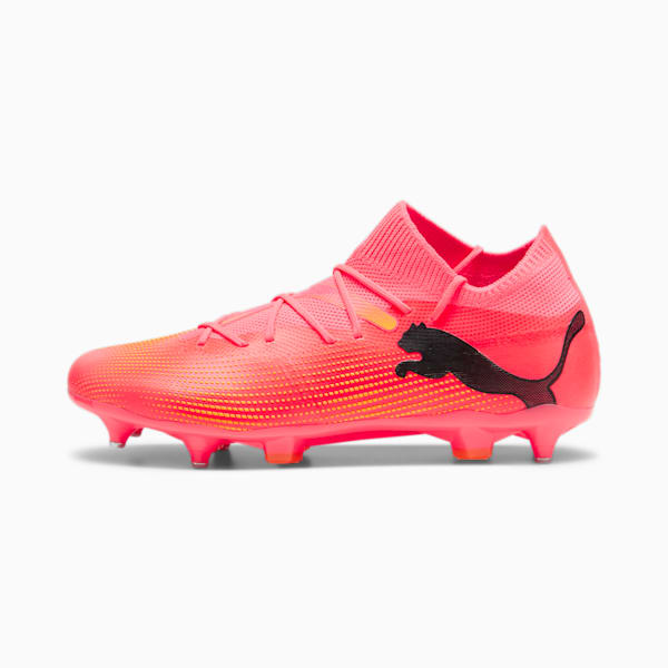 Botines de fútbol FUTURE 7 MATCH MxSG, Sunset Glow-PUMA Black-Sun Stream, large-ARG