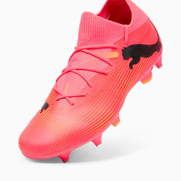Botines de fútbol FUTURE 7 MATCH MxSG, Sunset Glow-PUMA Black-Sun Stream, large-ARG