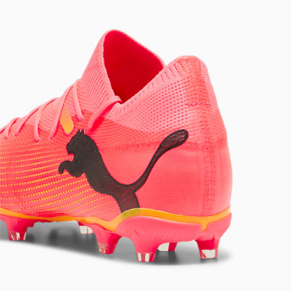 FUTURE 7 MATCH FG/AG Football Boots, Sunset Glow-PUMA Black-Sun Stream, large-ZAF