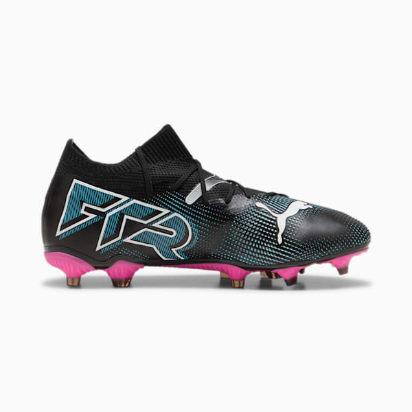 Botines de fútbol FUTURE 7 MATCH FG/AG para mujer, PUMA Black-PUMA White-Poison Pink, large-ARG