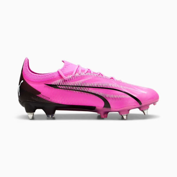 ULTRA ULTIMATE MxSG Football Boots, Poison Pink-PUMA White-PUMA Black, large-ZAF