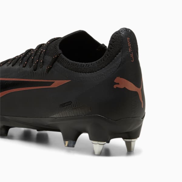 ULTRA ULTIMATE MxSG Football Boots, PUMA Black-Copper Rose, large-ZAF