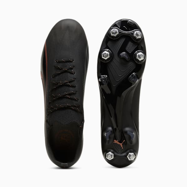 ULTRA ULTIMATE MxSG Football Boots, PUMA Black-Copper Rose, large-ZAF