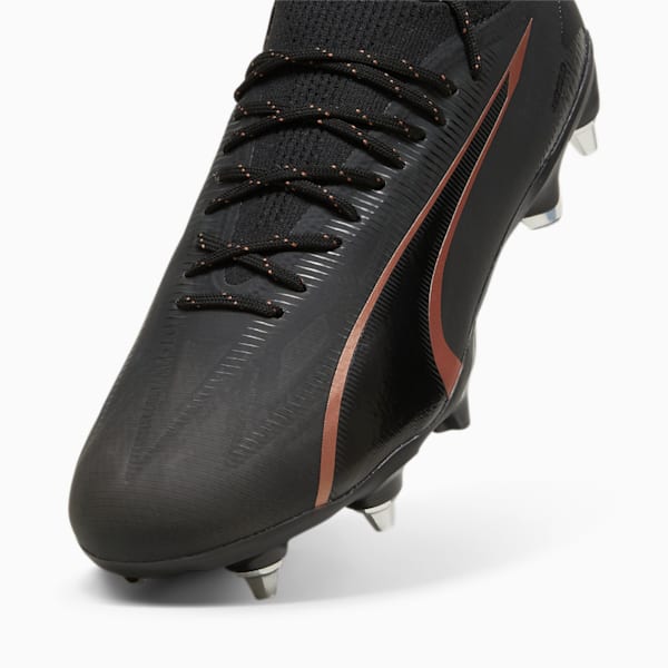 ULTRA ULTIMATE MxSG Football Boots, PUMA Black-Copper Rose, large-ZAF