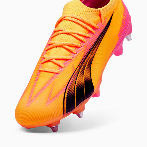 Botines de fútbol ULTRA Ultimate MxSG, Sun Stream-PUMA Black-Sunset Glow, large-ARG