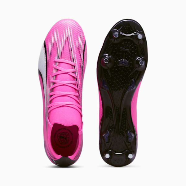 ULTRA MATCH MxSG Football Boots, Poison Pink-PUMA White-PUMA Black, large-ZAF
