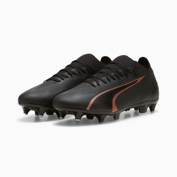 ULTRA MATCH MxSG Football Boots, PUMA Black-Copper Rose, large-ZAF
