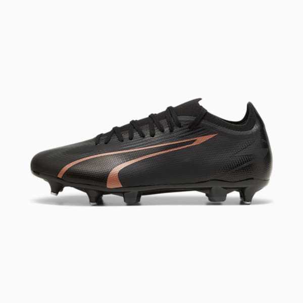 ULTRA MATCH MxSG Football Boots, PUMA Black-Copper Rose, large-ZAF