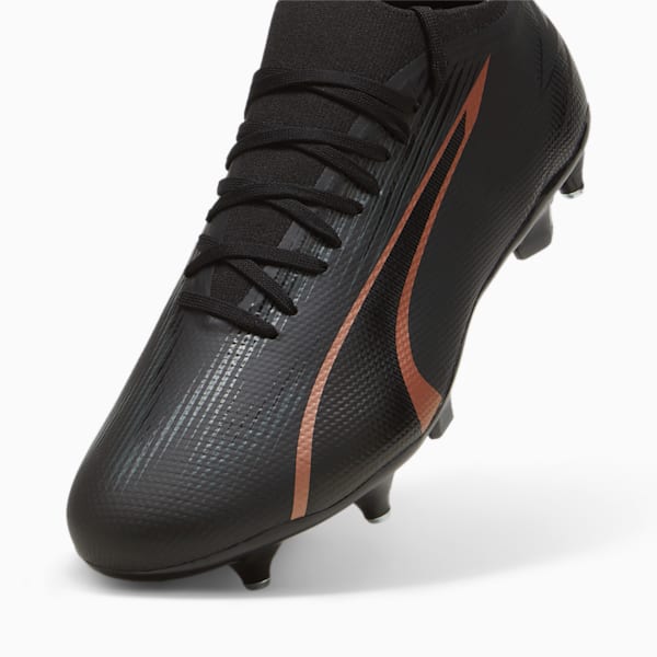 ULTRA MATCH MxSG Football Boots, PUMA Black-Copper Rose, large-ZAF