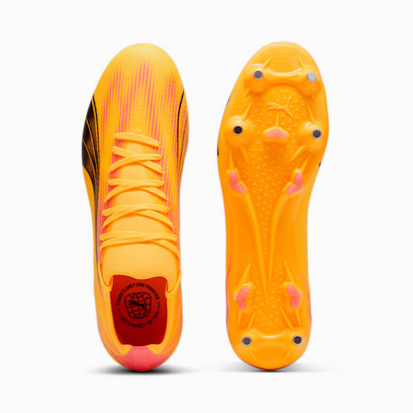 Botines de fútbol ULTRA MATCH MxSG, Sun Stream-PUMA Black-Sunset Glow, large-ARG