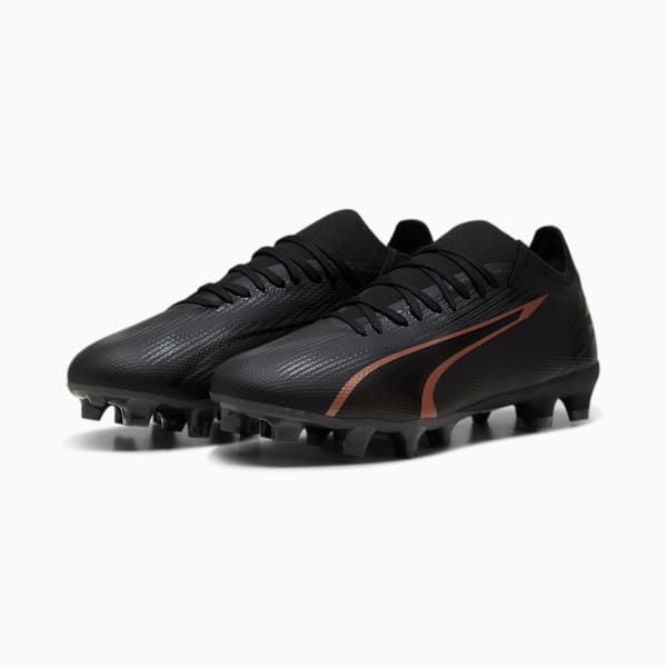 ULTRA MATCH FG/AG Football Boots Unisex, PUMA Black-Copper Rose, large-ZAF