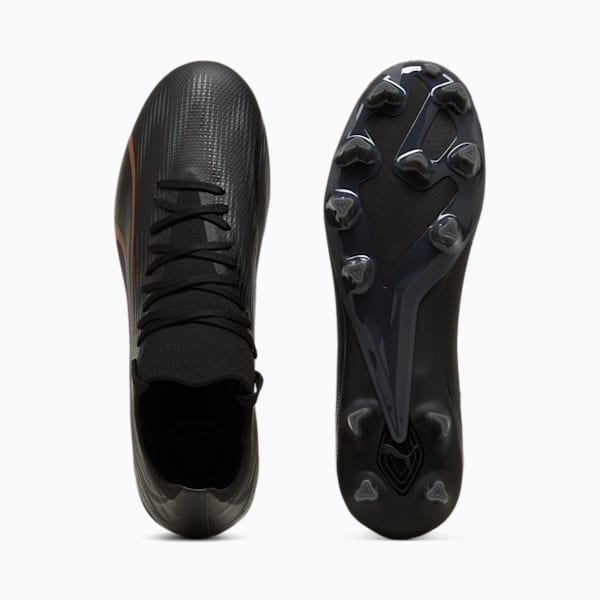 ULTRA MATCH FG/AG Football Boots Unisex, PUMA Black-Copper Rose, large-ZAF