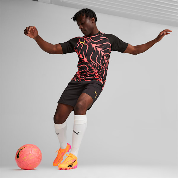 ULTRA MATCH FG/AG Football Boots, Sun Stream-PUMA Black-Sunset Glow, large-ZAF