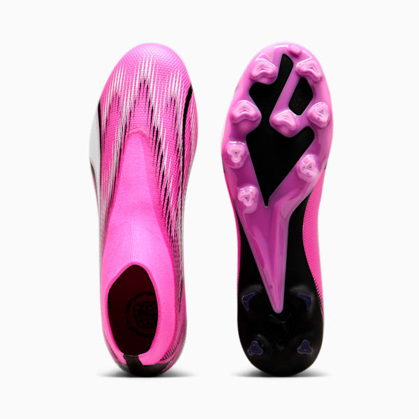 ULTRA MATCH FG/AG Laceless Football Boots, Poison Pink-PUMA White-PUMA Black, large-ZAF