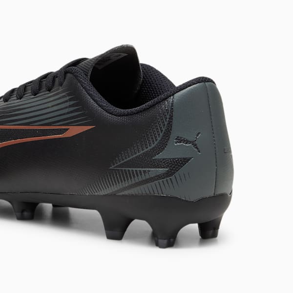 ULTRA PLAY FG/AG Youth Football Boots, PUMA Black-Copper Rose, large-ZAF