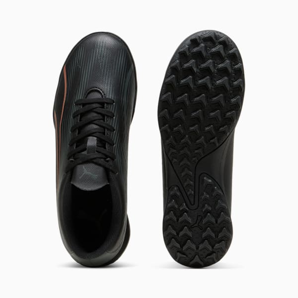 ULTRA PLAY TT Youth Football Boots, PUMA Black-Copper Rose, large-ZAF
