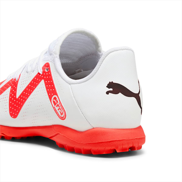 Botín  FUTURE PLAY TT para jóvenes ADP, PUMA White-Fire Orchid, large-ARG